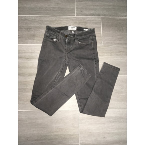 FRAME Denim Le Skinny De Jeanne Jeans 25 - Picture 3 of 9